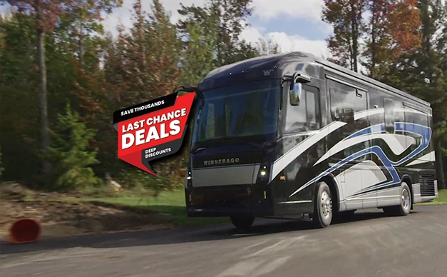 Save on these last chance RV specials
